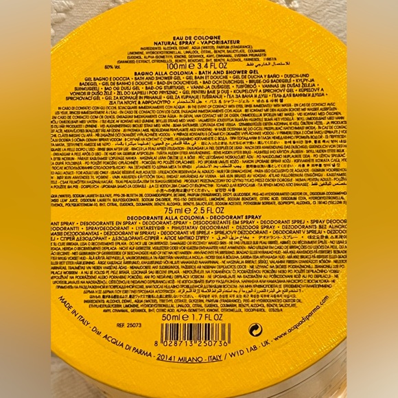 HP ✨🎉Acqua di Parma , Colonia 3 pcs Gift Set  for Men 🌟New for a sofisticate men - Picture 10 of 11